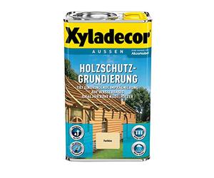Xyladecor Imprimación de protección de madera a base de agua, sin disolventes, impregnación incolora especial para maderas blandas, incolora, 2,5 l