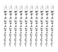 XYTAHDM 10 Piezas Varillas Reflectantes Repelentes De Pájaros,360 Grados Varilla en Espiral Reflectante Ahuyentador de Palomas 30cm,para Evitar Que Las Aves Protejan Flores y Jardines