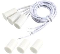 XYWHPGV NO. Interruptor de lengüeta magnético con alarma de sensor de contacto de puerta de ventana de seguridad con cable empotrado RC-33 3 piezas(e6756 4d247 fc793 6de65 3ff50 26316