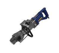 XZXXZSZ Herramienta de engaste, Dobladora de acero barras refuerzo hidráulica eléctrica mano 800 W, 4 mm-16 mm 110 Velocidad flexión 5S con llave y llaves inglesas Máquina RC-16
