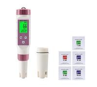 XZXXZSZ Medidor de pH Medidor de PH 7 en 1 Temp ORP EC TDS salinidad SG, Probador Calidad del Agua Diente Azul línea, Control por aplicación for Beber, Laboratorio y Acuario