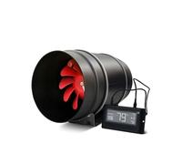 XZXXZSZ Ventilador de escape, Ventilador De Conducto En Línea 8 Pulgadas Y 500 CFM Con Sensor Control Temperatura Humedad