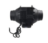 XZXXZSZ Ventilador de escape, Ventilador De Humos 45/48W, Extractor En Línea 100mm, Controlador Humedad, Motor EC Con Control Variable Alta Velocidad, 1 Uds