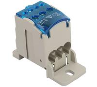 Y 16mm2, Caja de Conector de Cable Eléctrico 8x16x5Universal Power Junction DIN Rail Terminal Bloque de Distribución