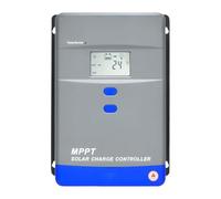 Y&H 80A Controlador de carga solar MPPT 12V 24V 36V 48V Regulador automático de batería con pantalla LCD,entrada máxima del panel fotovoltaico 4160W para carga de baterías AGM,gel,litio,LiFePO4