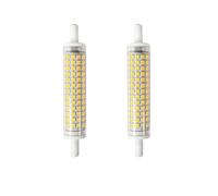 Y.W.Licht - Bombilla LED R7S 118mm 15W Regulable, Blanco Cálido 3000K, Equivalente a Lámpara Halógena de 150W, Casquillo de Extremo Lineal
