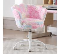 Ya-Home Silla Escritorio para Niña/Niño Silla Giratoria Tocador, Colorido