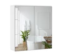 Yaheetech Armario de Baño con Espejo Armario Colgante de Pared