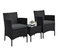 Yaheetech Conjunto de Muebles de Jardín Exterior Muebles Terraza con Cojin