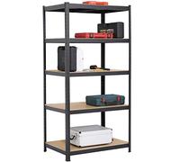 Yaheetech Estantería Metálica de Almacenaje 180x90x60cm Carga de 875 kg