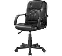 Yaheetech Silla Ergonomica Escritorio Silla Ejecutiva Ajustable en Altura