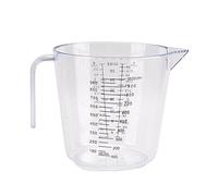 Yajuyi Jarra Medidora de Plástico para Medir Leche Líquida, Utensilio de Cocina para Hornear Y Cocinar, 1000ml, Individual
