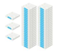Yajuyi Recambios de Cepillo de Inodoro de Un Solo Uso, Recambios de Limpiador de Inodoro, Accesorios de Limpieza de Fácil Instalación para El Baño, 72 Piezas