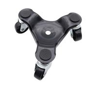 Yajuyi slizador Muebles con Ruedas Pesado | Almodillas Antislizans Redondas, Base para Muebles, Resisn Al, Mudanzas, Limpieza l Hogar, Negro, Rueda Negra