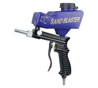 yakermur Pistola de chorro de con conexión de aire comprimido - Equipo de chorro manual para eliminar el óxido para trabajar metales y restauración de pintura en la industria automotriz