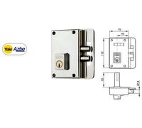 Yale AZBE FINSTOCK Cerradura de Sobreponer Antipillaje Izquierda 10-0 HN 70