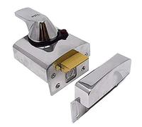 Yale B-BS2-CH-CH-40 - BS2 British Standard Nightlatch - 40 mm - Acabado Cromado - Alta Seguridad Aprobado por compañías de Seguros