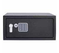 Yale Caja fuerte electrónica portátil YLV/200/DB2 – Negro – PIN digital 3-8 dígitos, 2 llaves