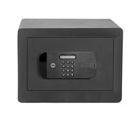 Yale Caja Fuerte Motorizada para el Hogar YSEB/250/EB1: Alta Seguridad, PIN o Llave, Bloqueo Automático, Luz Interior y Anclaje en Pared o Suelo
