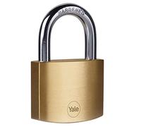 YALE Candado 50 mm Arco Corto Caja