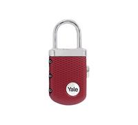 YALE Candado Combin Maleta Granate