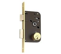 Yale Cerradura de embutir 50-70 HL Entrada 45 mm Doble cilindro 28 mm Palanca y picaporte reversible