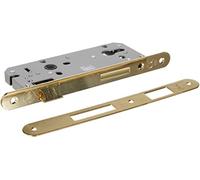 Yale Cerradura para Puertas de Madera Y52X1045 latón Pulido, Bordes Redondos, Entrada 45 mm