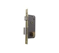 Yale Cerradura embutir 700-HL/70x40 – Entrada 40 mm, acero inox/latonado, cilindro monoblock