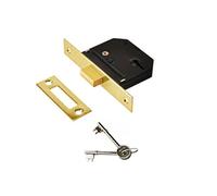Yale Essentials - Cerradura de Seguridad (64 mm, 5 palancas), YES-5LDL-PB-64