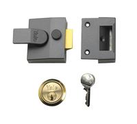 Yale Locks P85 Bloqueo Cerradura Pasador 40mm Caja Cromo Acabado Visi YALP85CHC