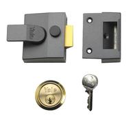 Yale Locks P85 Bloqueo Cerradura Pasador 40mm Caja Dmg Acabado Visi YALP85DMGPB
