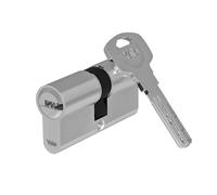 Yale Serie 2000 - Cilindro de perfil europeo - Doble - 30/30 - níquel satinado - Blister 1
