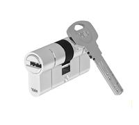Yale Serie 2100 Cilindro de perfil europeo (patentado) - Doble/emergencia - 30/35 - níquel satinado - Cantidad de blíster 1