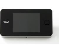 Yale Serie 500, color negro, 0,3 megapíxeles, ángulo de visión de 105°, dimensiones de 8,13 cm (3,2 pulgadas), funciona con batería AAA