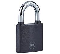 Yale Y111B/38/121/1 - Candado hierro 38 mm 3 llaves antirrobo seguridad para taquilla, caja de herramientas, armario | candado antirrobo para taquilla puerta garaje
