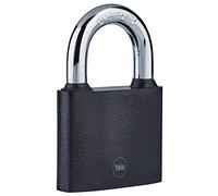Yale Y111B/60/132/1 - Candado hierro 60 mm 3 llaves antirrobo seguridad para taquilla, caja de herramientas, armario | candado antirrobo para taquilla puerta garaje