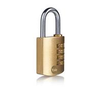Yale Y150B/40/130/1/B - Candado de acero laminado 40 mm - Percha larga - Percha de acero endurecido - Doble bloqueo - 3 llaves