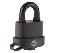 Yale Y220B/51/118/1 - Candado metal 51 mm 3 llaves, para exterior, doble bloqueo antirrobo seguridad para taquilla, caja de herramientas, armario | antirrobo taquilla garaje