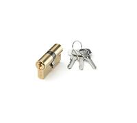 Yale, Y53040LTLC, Cilindro de Seguridad, YL5, No, Leva Corta, Llave - Llave, Latonado, 30 x 40 mm