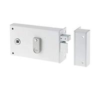Yale YAH37D - Cerradura Horizontal con alcachofa, 2 Llaves, versión Recta, para Rejilla y Portal