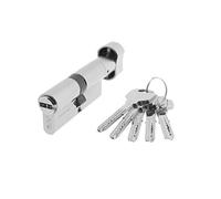 Yale, YL6P3535HN, Cilindro de Seguridad, YL6, Leva Larga, Llave - Botón, Niquelado, 35 x 35 mm
