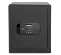 Yale YSEB/400/EB1 Caja Fuerte de Seguridad Electrónica, 40x35x34 cm, 38,5 L, Cerradura con 100,000 Combinaciones, Puerta de Acero, Bloqueo Antisierra, Color Negro