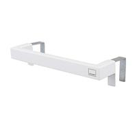 Yamazaki 2853 Tower Percha para Toallas, Blanco, Acero, minimalistisch, 6-7 x 19 x 4 cm (L x A x A)