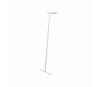 YAMAZAKI 5972 TOWER Leaning Steam Ironing Coat Rack, white, Steel/Wood/Silicone, 38.5 x 47 x 162 cm