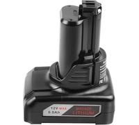 Yangers 12 V 6 A Reemplazo Batería de Iones de Litio para Herramientas Bosch 12V Sistema, Adecuada para Batería BAT411 BAT412 BAT413 BAT415 BAT420 GBA10.8V