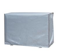 YANGLLYJ Cubre Aire Acondicionado Exterior 600D, Funda para Aire Acondicionado Exterior para Compresores de Aire Acondicionado con Bomba de Calor Minisplit(100x80x43cm/39x31x17in)