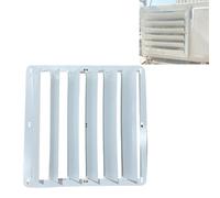 YANGLLYJ Cubre Aire Acondicionado Exterior, Acero Inoxidable Deflector Aire Acondicionado, Red Protectora para Compresor y Condensador de Aire Acondicionado(50x50cm/20x20in)