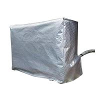 YANGLLYJ Cubre Aire Acondicionado Exterior, Funda para Aire Acondicionado Exterior para Compresor de Condensador de Bomba de Calor Minisplit(80x27x55cm/31x11x22in)
