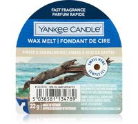 Yankee Candle Amber & Sandalwood cera para lámparas aromáticas 22 g