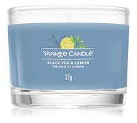 Yankee Candle Black Tea & Lemon vela votiva glass 37 g